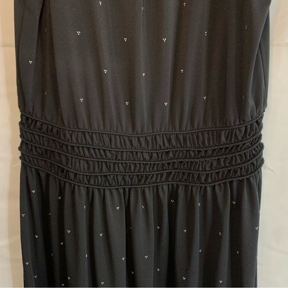 NWoT Belldini Women’s Black Embellished High Neck Midi Dress, size M - Picture 6 of 14